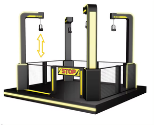 Công viên giải trí bán chạy nhất 4 người chơi VR nhiều người chơi bắn súng giả lập thực tế ảo nóng trò chơi máy hoạt động bằng tiền xu - Product Image 4