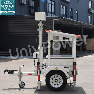 Mobile <b>Lighting</b> Tower Trailer LED Solar for Outdoor Night S300L-0001 Solar Tower S300L-0001 - Product Image 2