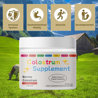 Poudre de colostrum Greenpie OEM à marque privée, saveur café naturelle, pour adultes/enfants/femmes, complément immunitaire naturel