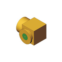 Conector RF SMPM Macho Recto Mini SMP SSMP de 50 Ohmios para PCB
