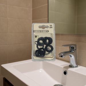 MNJ Plastic Gasket 3/4 Inch 12 Pieces For Faucet Repair Bathroom Accessories - Product Image 2