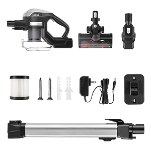 <span class=keywords><strong>Aspiradora</strong></span> inalámbrica M8 PRO para el hogar, aspirador <span class=keywords><strong>de</strong></span> <span class=keywords><strong>mano</strong></span> sin cables con batería - Product Image 4