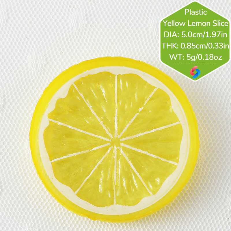 Yellow Lemon Slice