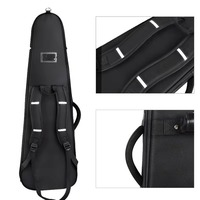 Étui professionnel pour guitare basse électrique, rembourré en mousse épaisse, imperméable, avec logo personnalisé, double sangle d'épaule, sacs et étuis pour instruments