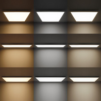 Plafonniers LED encastrés à surface plane ultra-minces avec cadre en aluminium 1200x300 1200x600 60*60 60x60 600x600 2x2 2x4 4x4