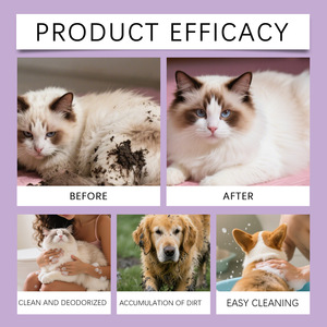 <span class=keywords><strong>Mousse</strong></span> <span class=keywords><strong>nettoyante</strong></span> sans rinçage pour chiens et chats, séchage rapide, toilettage doux, utilisation en salle de bain, 100 ml, Eleljoy - Product Image 6