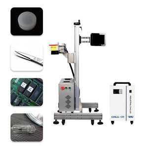 Machines de marquage laser UV volantes à grande vitesse ABS PC verre PET PE PVC <span class=keywords><strong>code</strong></span> à barres QR <span class=keywords><strong>Code</strong></span> 5W 10W gravure de marquage laser en ligne - Product Image 5