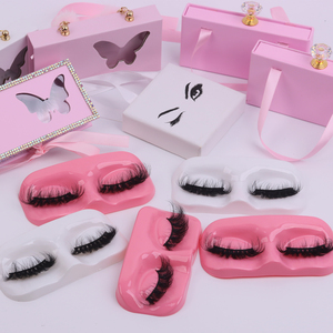 Personnalisé <span class=keywords><strong>Russe</strong></span> Cils 3d 15/20/25mm Faux Cils 3d Vegan Cils Bandes Vendeurs Fluffy Naturel Plein Cils En Gros - Product Image 2