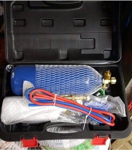 Bộ Dụng Cụ Cắt Hàn Xách Tay <span class=keywords><strong>Oxy</strong></span> Axetylen Kích Thước Nhỏ 2L Bảo Trì Làm Lạnh - Product Image 2