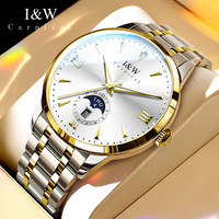 I&W Aiwochi OEM, conception de montres, fabrication sur mesure, étiquetage privé personnalisé, remplacement du logo, mécanique automatique 41 mm