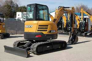 Mini-excavatrice d'origine 5 tonnes Sy50u, petite excavatrice hydraulique Sy50u à vendre - Product Image 4