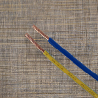 Venta directa de fábrica Cableado de PVC de cobre eléctrico de un solo núcleo 1, 5 mm2 2, 5 mm2 Cables de conductos flexibles