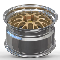 Nouvelle jante forgée multi-rayons argentée à déport profond en 3 pièces 18X9.5 18X10.5 ET22 ET25 5x120 compatible avec voiture de tourisme E82, remplacement personnalisé