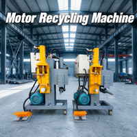 Système de traitement des stators de moteurs pour usine de recyclage des déchets électroniques, conception robuste avec une bonne séparation du cuivre
