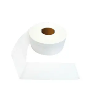 Virgin Jumbo Roll Paper Toilet Paper Tissue Factory Direct Supply 300M 2 Ply White Wholesale Supplier 2 Ply 2 Plys 15gsm