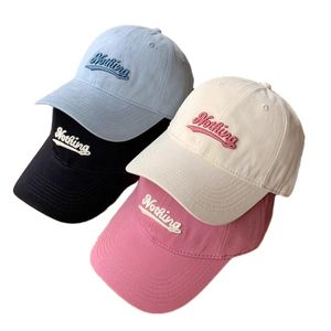 Casquette de baseball lettre 3D brodée 6 panneaux non structurés mode chapeau de sport de haute qualité avec logo brodé - Product Image 6