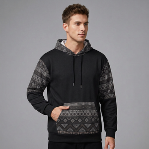 Sudaderas con Capucha de Alta Calidad 100% Algodón, Ropa Urbana para Hombre, Sudadera Valley para Hombre - Product Image 1