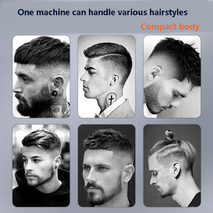 RUCHA - Recortadora de Pelo Profesional Inalámbrica de 9000 RPM con Motor Lineal, Recargable por USB, para Barba, para Hombre - Product Image 5