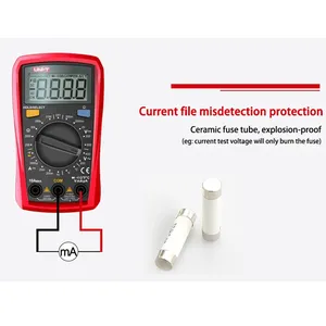 Multimètres de poche UNI-T UT33A+ UT33D+ UT33C+ UT33B+ - Voltmètre AC, testeur de résistance, multi-usages - Product Image 3
