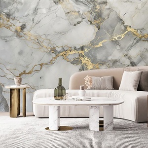 Panneau mural SPC en cristal de carbone 2026 pour fond de télévision, décoration intérieure de salon de luxe léger en marbre pour la maison - Product Image 3
