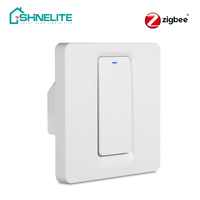 Interrupteur intelligent standard UE/Royaume-Uni, Zigbee, 1 bouton poussoir, interrupteur intelligent pour éclairage