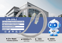 Cable de Red de Cobre UTP Cat5e SIPU de 1.5m-10m, Cable de Conexión Ethernet para Automatización de Edificios IT y Cableado de Hogares Inteligentes