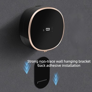 Wall Mounted Automatic Sensor Soap Dispenser Touchless Foaming Liquid Soap <b>Pump</b> for Kitchen Bathroom Shower Shampoo Use - Product Image 5