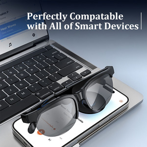Lunettes de traduction en temps réel HY02 AI BT 5.3 HIFI stéréo pour les voyages, les affaires, traducteur de langue intelligent mains libres - Product Image 6