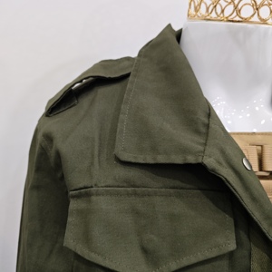 Chaqueta Cortavientos Táctica M65 Personalizada OEM para <span class=keywords><strong>Hombre</strong></span>, con Cierre de <span class=keywords><strong>Cremallera</strong></span> Resistente, para Senderismo y Caza al Aire Libre - Product Image 5