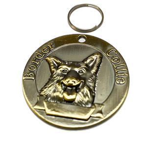 Placa de Identificación para Perros con Relieve Tridimensional, Grabable, Antipérdida, Accesorios para Mascotas - Product Image 3