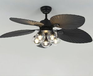 42 "phong cách mới câm Retro Đèn quạt phong cách công nghiệp nhà hàng phòng khách ma thuật đèn chùm đèn trần - Product Image 4