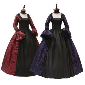 <span class=keywords><strong>Robe</strong></span> de soirée médiévale gothique Renaissance <span class=keywords><strong>Marie</strong></span>-<span class=keywords><strong>Antoinette</strong></span> à manches évasées, style victorien, pour cosplay - Product Image 3
