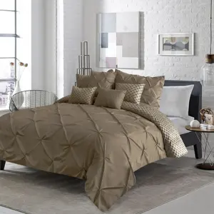 Microfiber Bedding Set Luxury Comforter Bedding Sets 7 Pieces Comforter King Size Comforter Set Luxury Bed Bedding