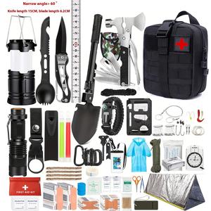 Regalos para hombres Gadget Tactical <span class=keywords><strong>First</strong></span> <span class=keywords><strong>Aid</strong></span> Supplies <span class=keywords><strong>Kit</strong></span> de herramientas para exteriores, equipo de supervivencia y <span class=keywords><strong>kit</strong></span> de copos de nieve 30 en 1 - Product Image 6