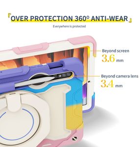 Custodia robusta per Samsung Galaxy <span class=keywords><strong>Tab</strong></span> S7/<span class=keywords><strong>S8</strong></span> T870 T875 T878 custodia protettiva per Tablet in silicone per Samsung <span class=keywords><strong>Tab</strong></span> <span class=keywords><strong>S8</strong></span> X700 X706 custodia antiurto - Product Image 2
