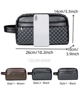 2025 nuova borsa <span class=keywords><strong>Messenger</strong></span> di moda semplice da uomo Trendy Cross-Border Cross-Border Design geometrico impermeabile resistente all'usura vendita calda - Product Image 2