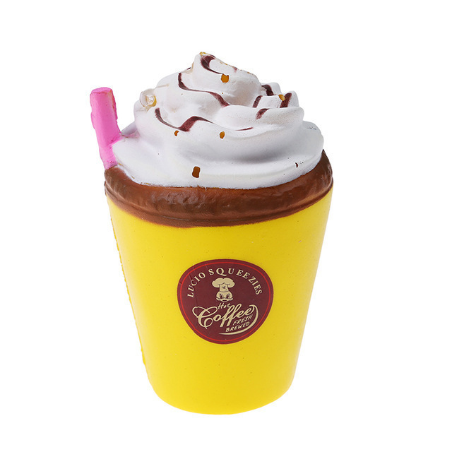 Yellow-cream cup