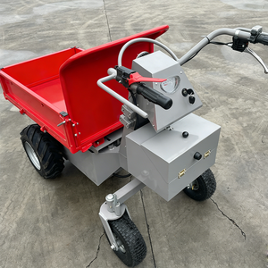 Chariot électrique motorisé de haute qualité, fabriqué en Chine, avec batterie, mini-dumper pour jardin - Product Image 5