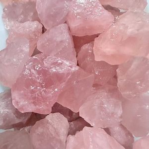 טבעי גולמי ירוק קוורץ סיטונאי באיכות גבוהה ורד קוורץ קוורץ אבן גביש לקישוט - Product Image 4