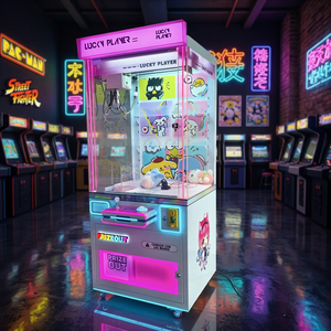 Doll Catcher Lucky Player Metal Coin Operated Prize Redemption Arcade <b>Machine</b> Commercial <b>Amusement</b> Equipment Family - Product Image 4