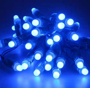 50 cái ws2811 5V 9 mét RGB pixel <span class=keywords><strong>LED</strong></span> <span class=keywords><strong>MODULE</strong></span> không thấm nước kỹ thuật số giáng sinh chuỗi Lights 3pin JST nối đầy đủ màu sắc chuỗi ánh sáng - Product Image 4