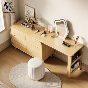 Cómoda de madera con cajones, diseño nuevo, muebles de dormitorio, precio bajo, personalizable, gran stock listo para enviar, de fábrica en China. - Product Image 3