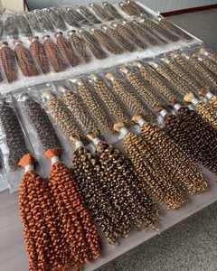 <span class=keywords><strong>INSI</strong></span> Usine En Gros Deep Curly 350 # Acheter Extensions Cheveux Indiens Bruts Tressage Cheveux En Vrac Cheveux Humains en Vrac - Product Image 5