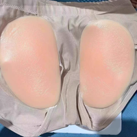 Sous-vêtements sexy push-up rembourrés pour rehausser les hanches, coussinets invisibles en silicone pour fesses et hanches