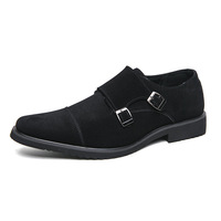 Chaussures décontractées et habillées pour hommes, grandes tailles, printemps-été, en cuir véritable, antidérapantes, respirantes, mat, à semelle unique, pour mariage et bureau