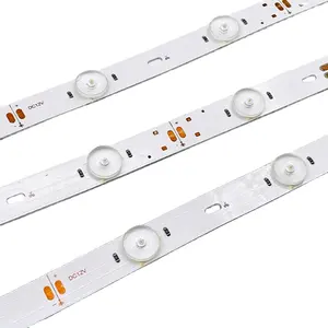 Tira de rolo de led, 14w 12leds 1150mm 6500k de alumínio rígido tira led com lente para a caixa de luz de propaganda