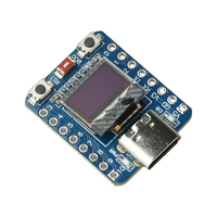 Carte de développement Supermini ESP32-C3 avec écran OLED de 0,42 pouce, affichage à lumière blanche, BT, interface Type-C