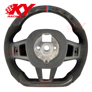 Volante Deportivo Personalizado de Cuero y Fibra de Carbono para BMW M5 520i 525i 530i 540i G45 G60 G61 G70 G90 G99 X2 X3 M50 - Product Image 4