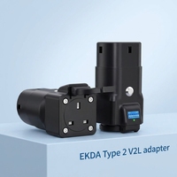 Adaptateur V2L pour voitures électriques de type 2, déchargeur 16A, V2L 3,5 kW, adaptateur V2L 16A pour BYD MG Kia Zeekr, prise personnalisée UE