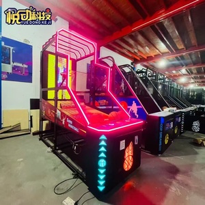 Simulador de Baloncesto LCD de 55 Pulgadas, Máquina de Entretenimiento Operada con Monedas, con Luces LED y Estructura Metálica - Product Image 6